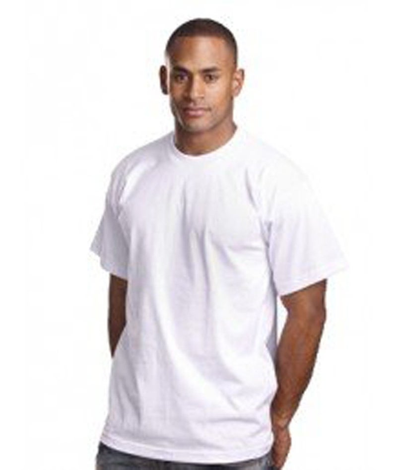 Pro 5 Super Heavy T-shirt White Xl ( 3 Pack )